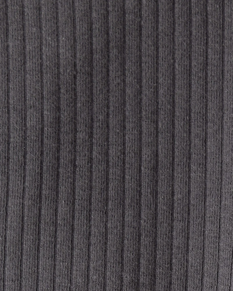 Toddler Girl Cotton Flare Leggings - Black