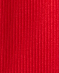Toddler Girl Pull-On Stretch Rib Leggings - Red