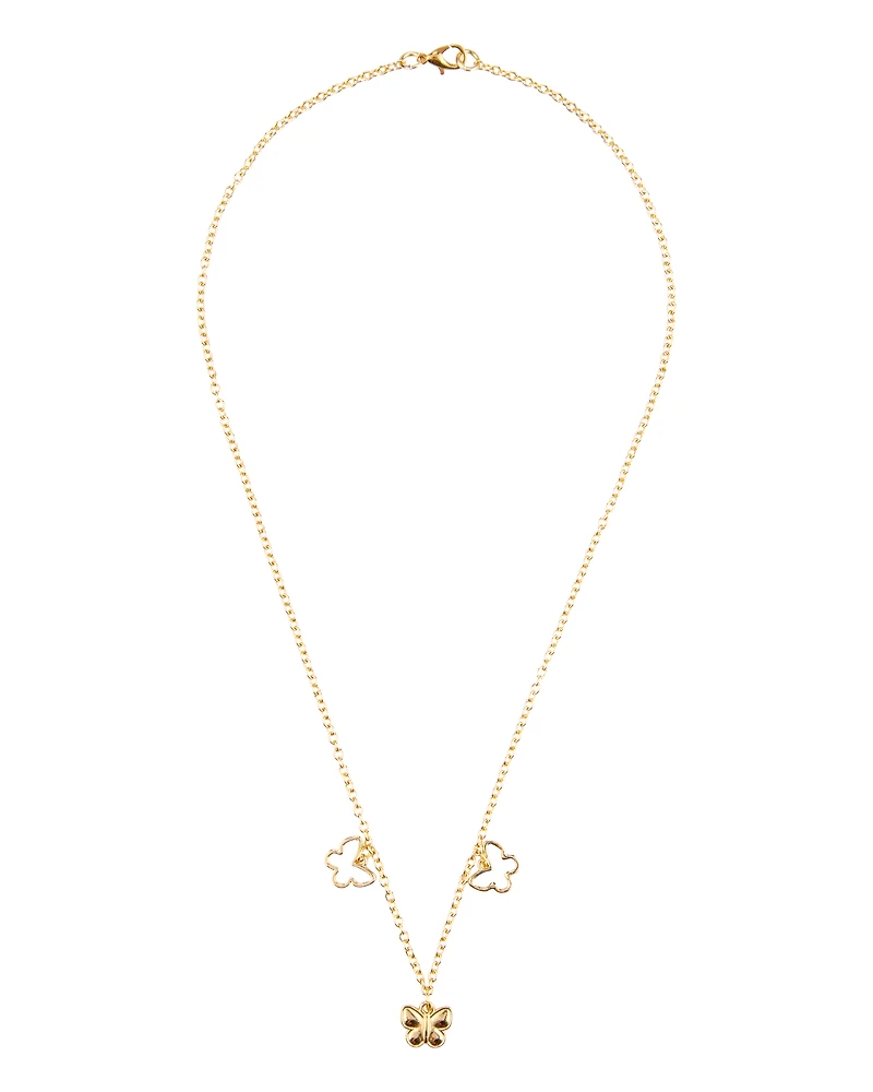 Kid 1-Piece Butterfly Charm Necklace