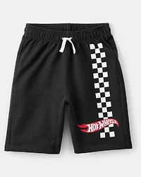 Boys 2-Piece Hot Wheels Outfit Set - White/Black