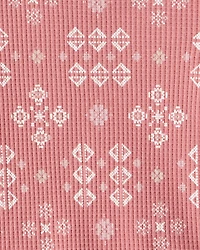 Girls Printed Long-Sleeve Graphic Tee - Pink