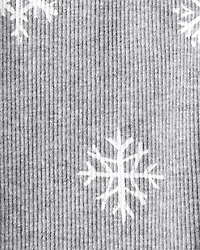 Toddler Girl 2-Piece Snowflake Print Long-Sleeve Tee & Pant Set