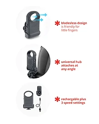 Stroll & Connect Bladeless Stroller Fan