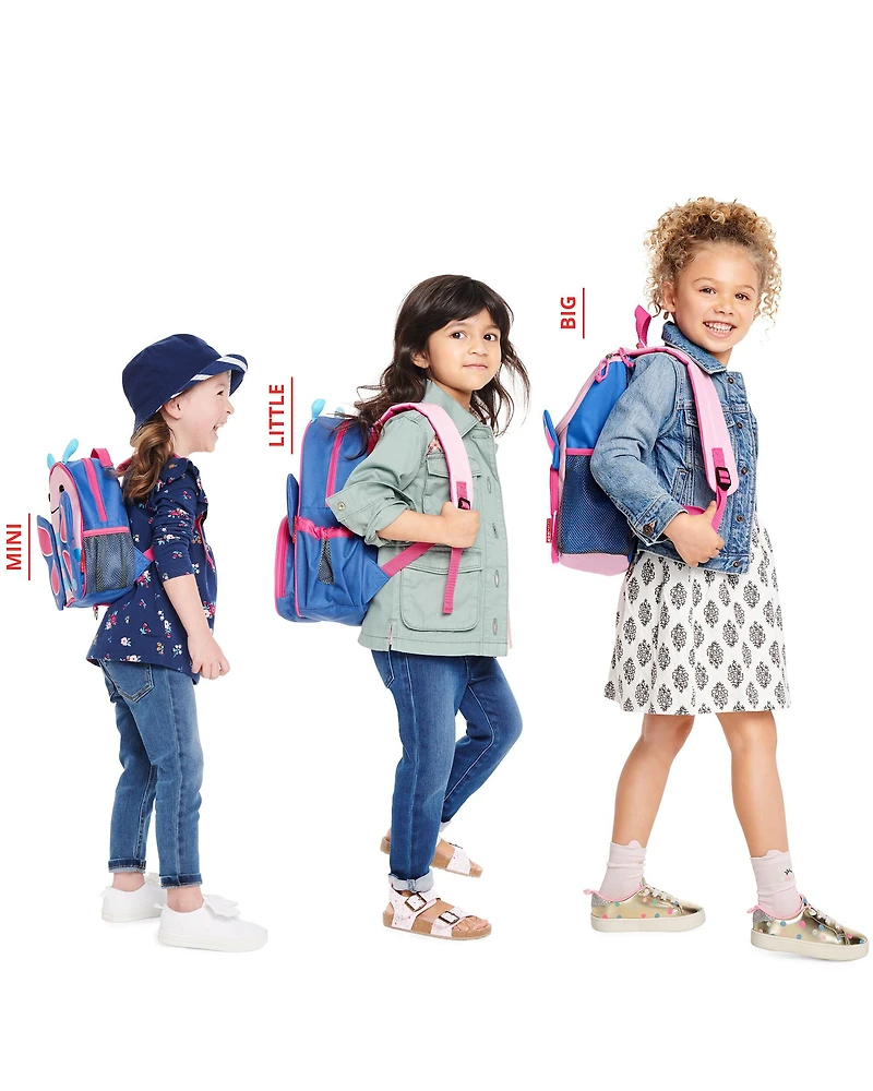 Zoo Big Kid Backpack - Butterfly
