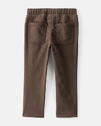 Toddler Boy Pull-On Slim Fit Pants