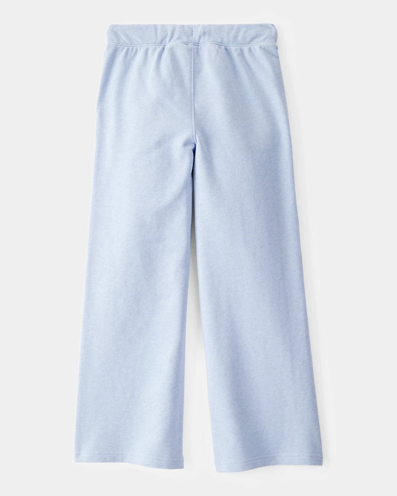 Kid French Terry Drawstring Pants