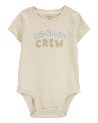 Baby Cousin Crew Short-Sleeve Bodysuit