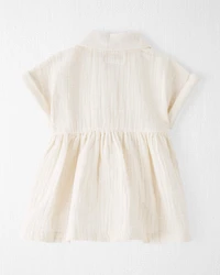 Baby Organic Cotton Gauze Dress