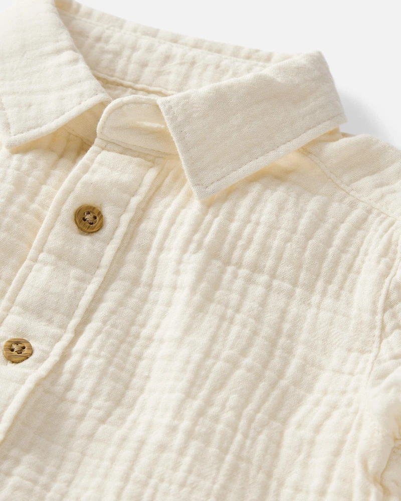 Baby Boy 2-Piece Organic Cotton Set