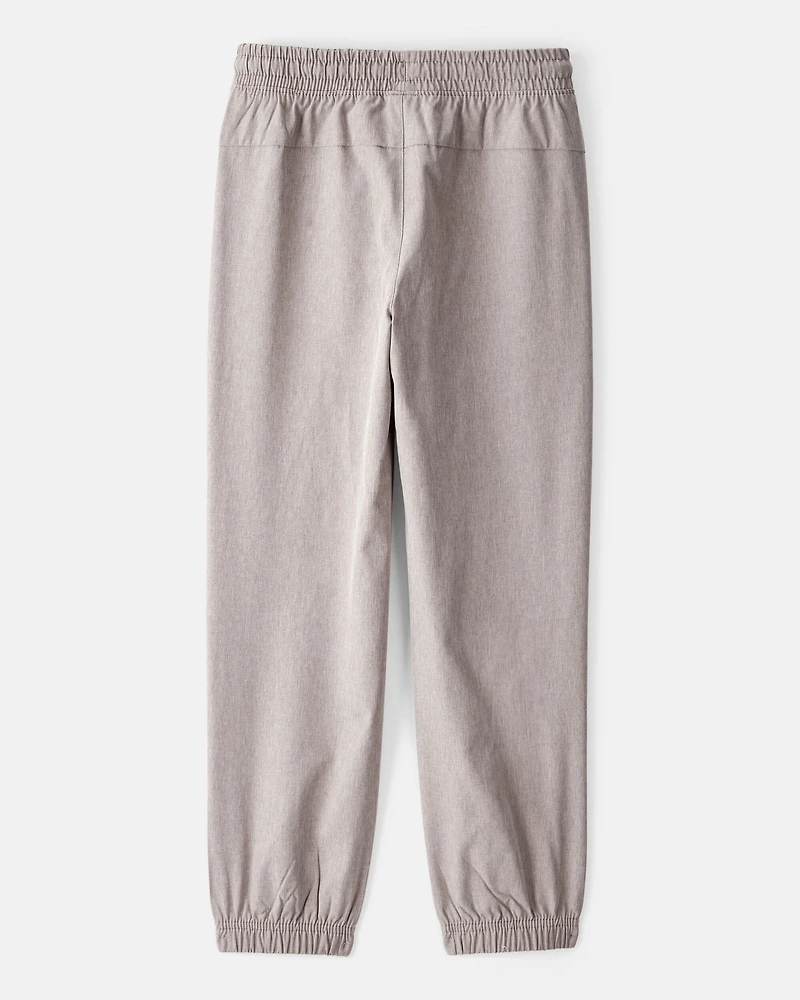 Boys Active Woven Jogger - Taupe