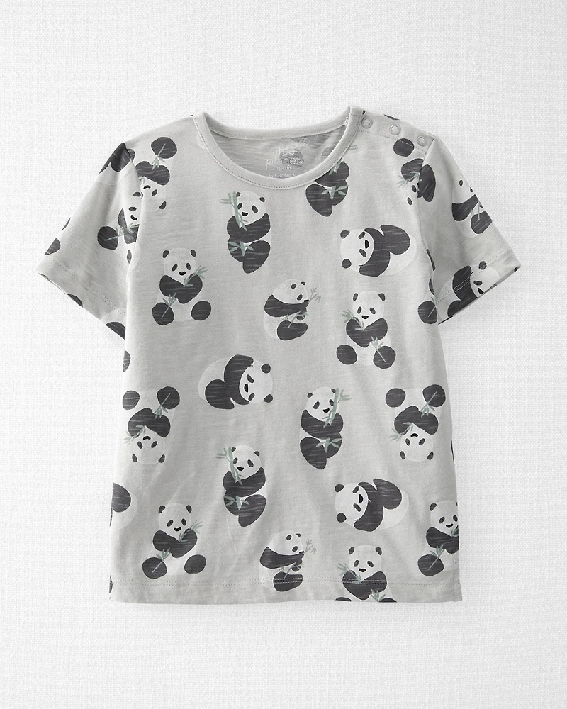 Toddler 2-Piece Organic Cotton Shortall Set