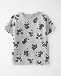 Toddler 2-Piece Organic Cotton Shortall Set