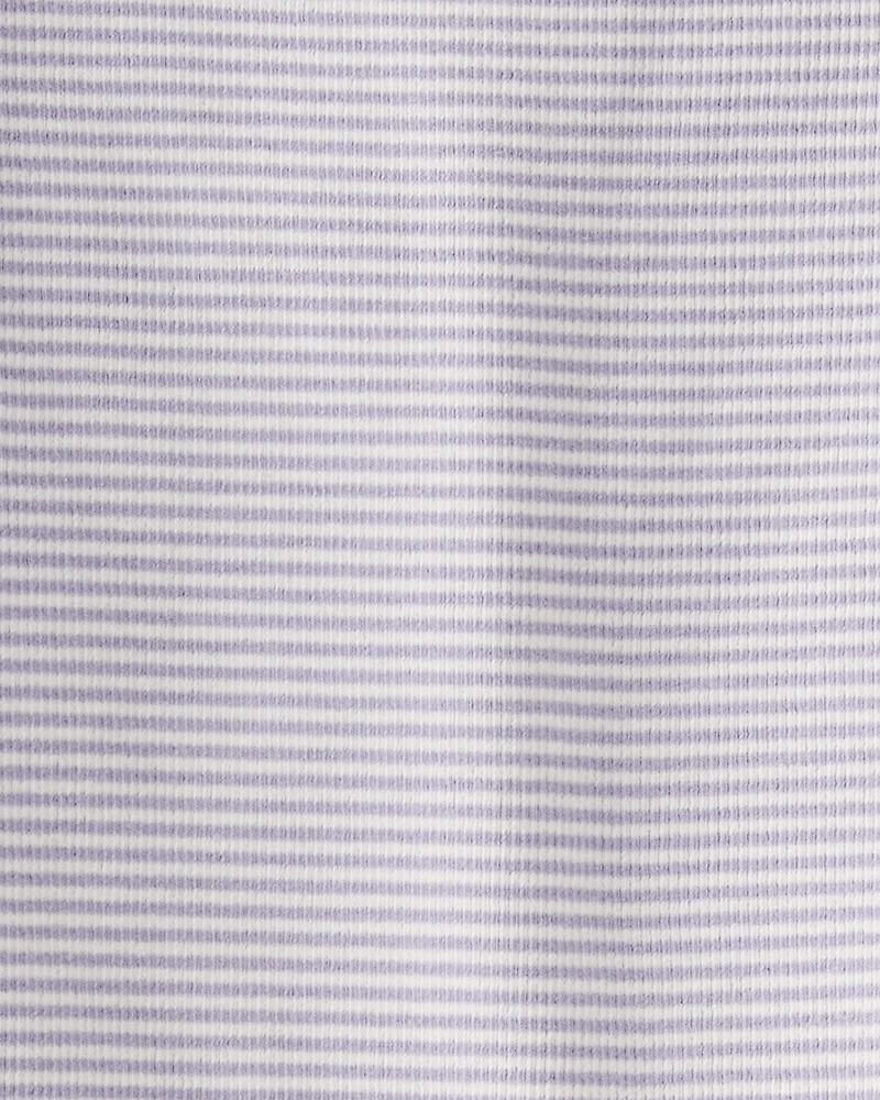 Toddler Striped Organic Cotton Pajamas Set