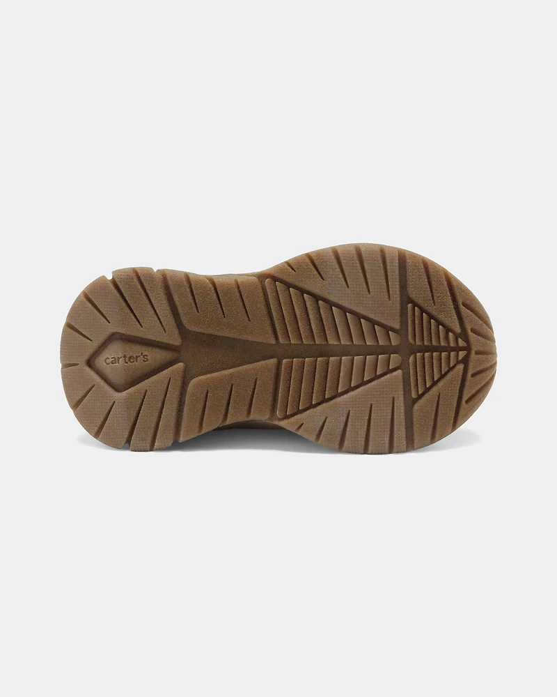 Toddler Boy Ankle Boots - Brown