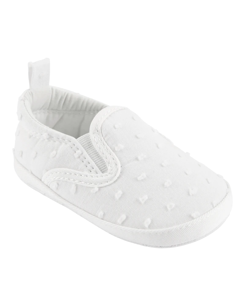 Baby Girl Slip-On Sneaker - White