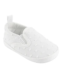 Baby Girl Slip-On Sneaker - White
