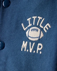 Toddler Boy 3-Piece Varsity Jacket Outfit Set