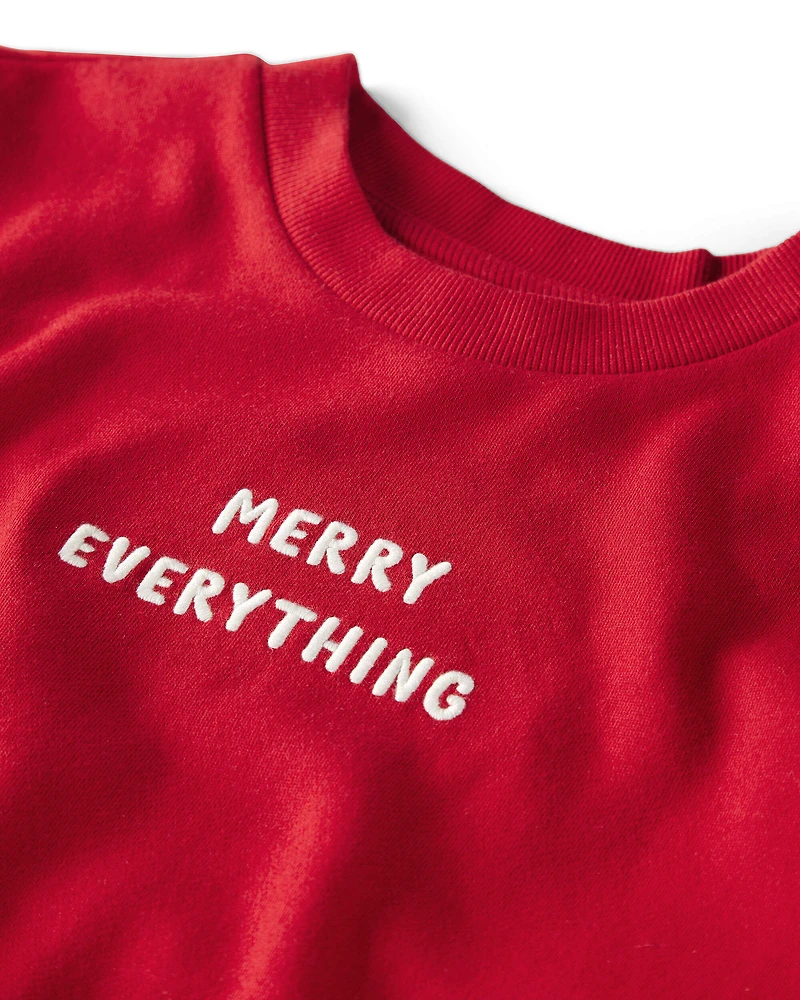 Kid Merry Everything Pullover Made with Organic Cotton