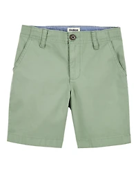 Boys Flat-Front Shorts