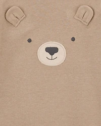 Baby 4-Pack Bear Long-Sleeve Bodysuits