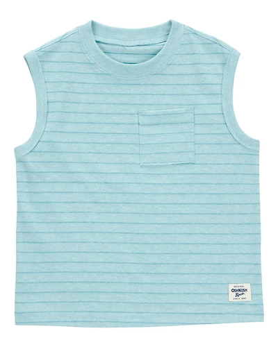 Toddler Striped Textured Tank