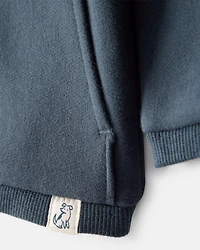 Baby Boy 2-Piece DayDream Fleece Varsity Sweatshirt Set - Navy