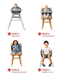 EON 4-in-1 High Chair - Slate Blue