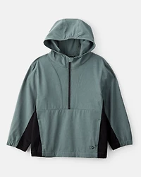 Boys 2-Piece Active Windbreaker & Jogger Set - Green