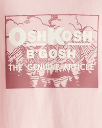 Toddler Girl Vintage OshKosh B'Gosh Long-Sleeve Graphic Tee - Pink