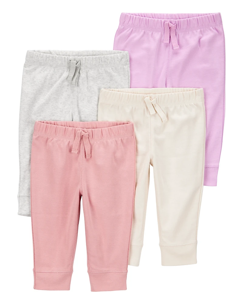 Baby 4-Pack Pull-On Pants