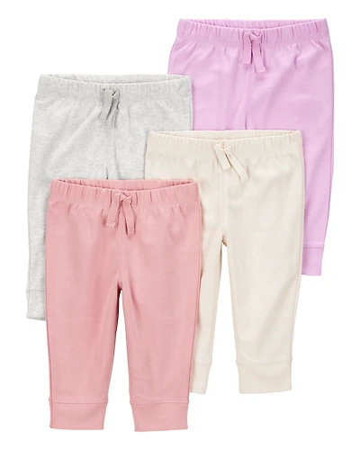 Baby 4-Pack Pull-On Pants