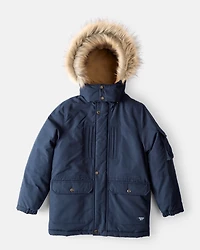 Boys Hooded Heavyweight Winter Jacket