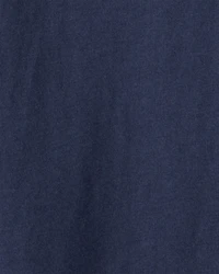 Baby Boy Long-Sleeve Pocket Tee - Navy