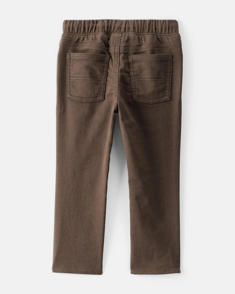 Toddler Boy Cotton Pull-On Fashion Pants