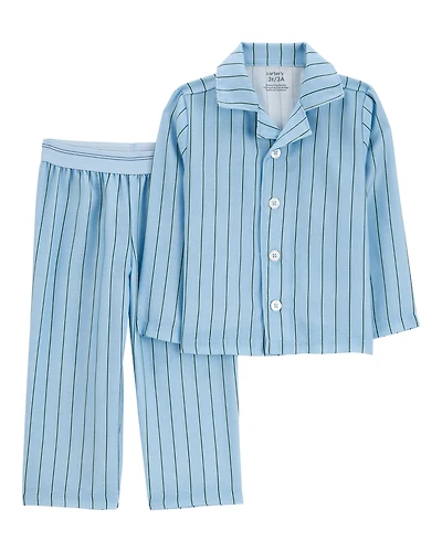 Toddler Striped Loose Fit 2-Piece Pajamas