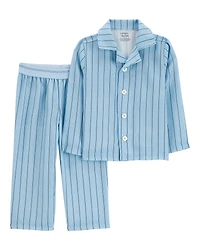 Toddler Striped Loose Fit 2-Piece Pajamas