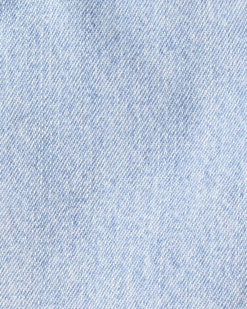Baby Boy Denim Fashion Jacket - Rain Wash