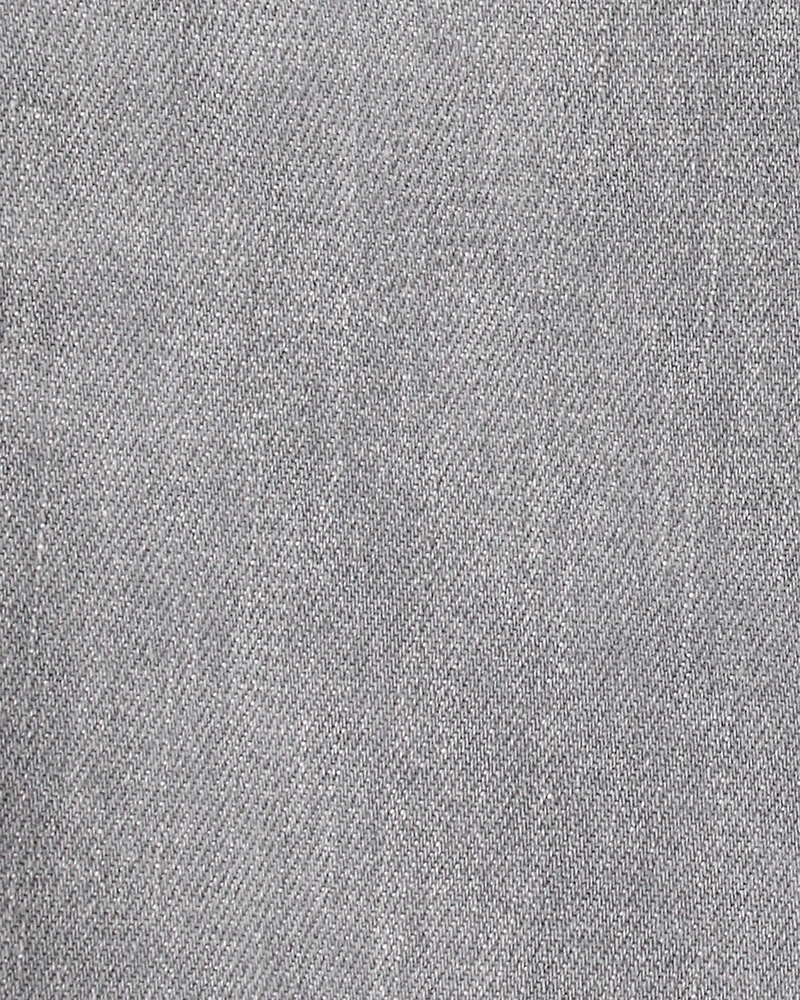 Baby Boy Tapered Washed Jeans - Grey