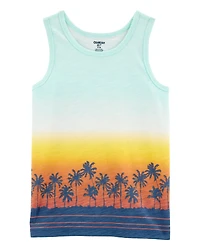 Kid Palm Tree Print Tank