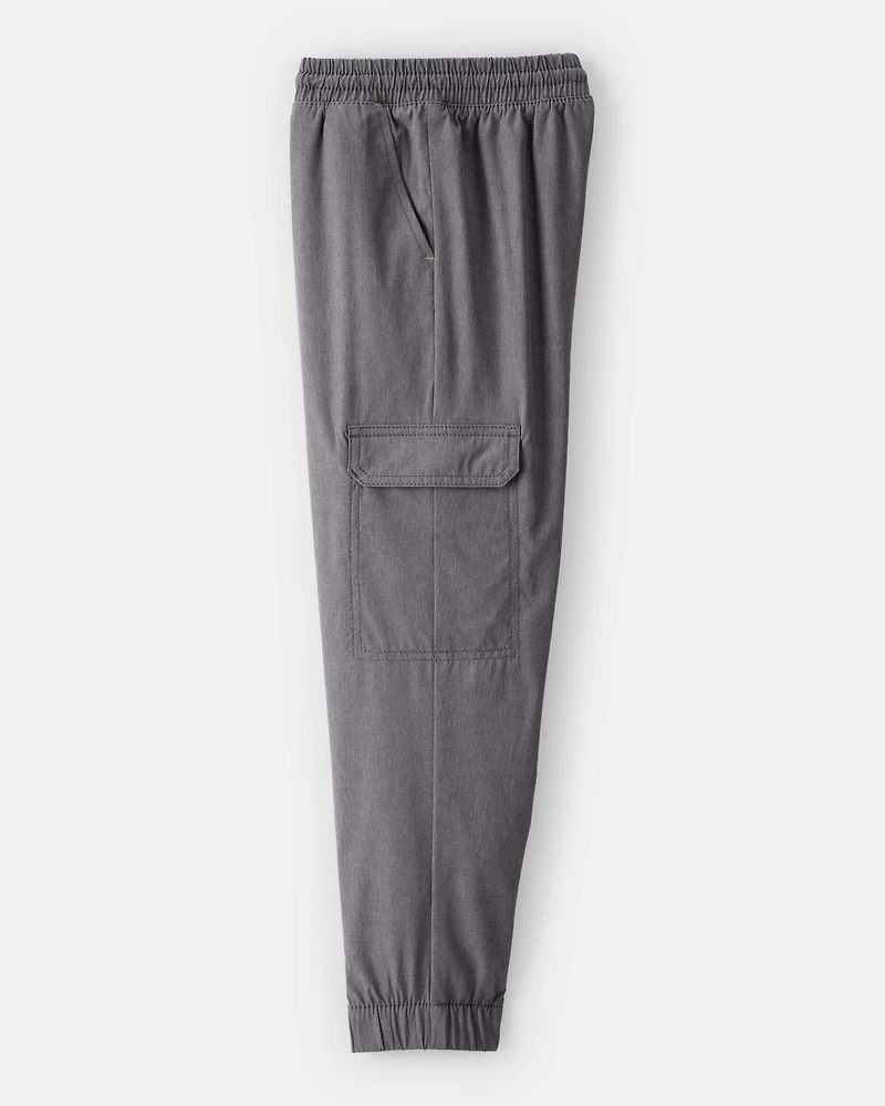 Boys Active Woven Joggers - Grey