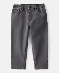 Toddler Boy  Tapered Denim Jeans - Black