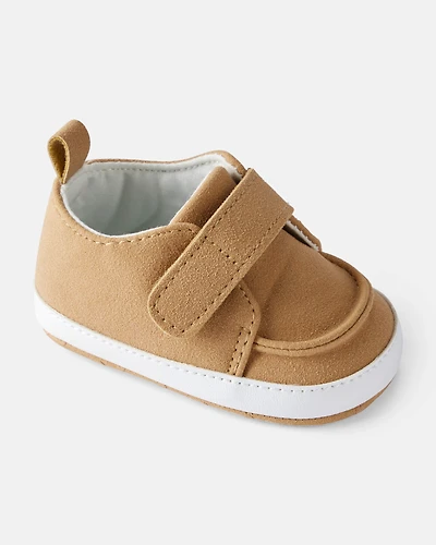 Baby Boy Pull-On Casual Sneakers - Brown