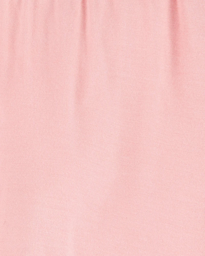 Baby Girl 2-Pack PurelySoft Pull-On Pants - Pink/Ivory