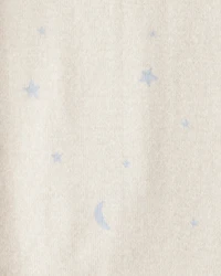 Baby Boy 4-Pack Dragon Star Print Cotton Long-Sleeve Multipack Bodysuits - Blue/White/Green
