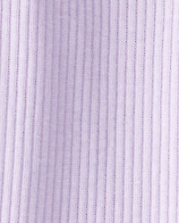 Baby Girl Pull-On Stretch Rib Leggings - Purple