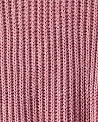 Toddler Girl Sleeveless Sweater Top - Pink