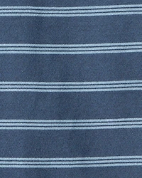 Baby Boy Striped Long-Sleeve Tee - Navy