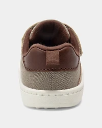 Baby Boy Every Step® First Walker Casual Shoes - Khaki/White