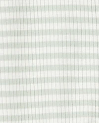 Baby 2-Pack  Ribbed 2-Way Zip Sleep & Play Pajamas - Blue/Green