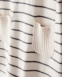 Baby Boy Striped Cotton Long-Sleeve Jumpsuit